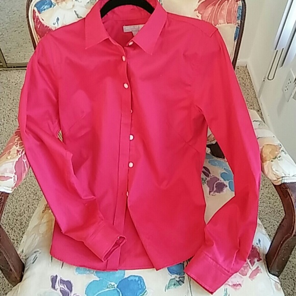 Classic Banana Republic NonIron Shirt Size 12 - Picture 2 of 6